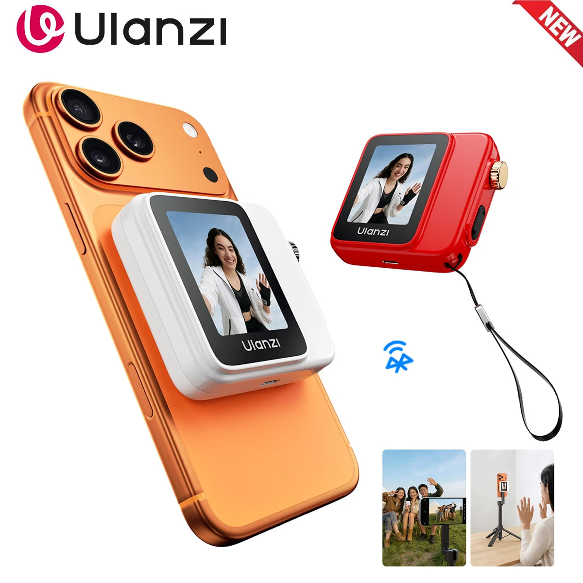 Ulanzi VM02 Wireless Selfie Monitor for Smartphones