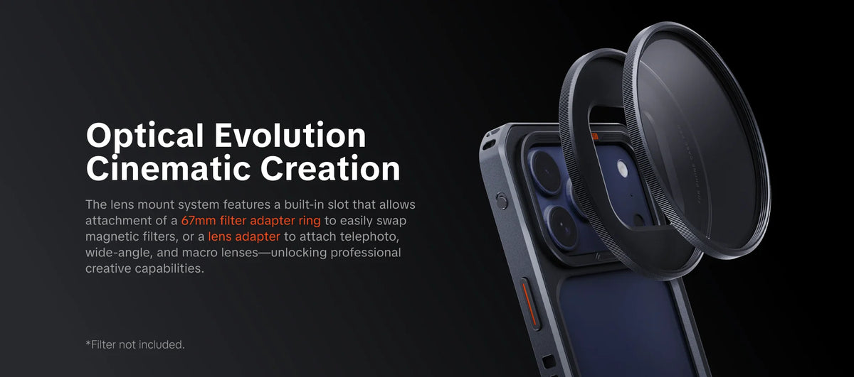PGYTECH ProShot Phone Video Cage for iPhone 17 Pro / Pro Max