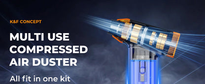 K&F Cordless Electric Air Duster & Camera Cleaner
