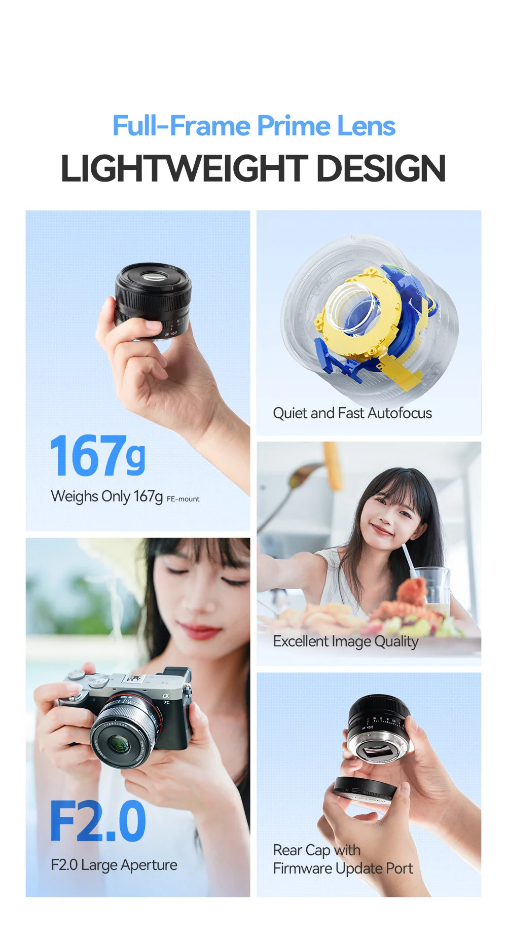 TTArtisan AF 40mm f/2 Full Frame Autofocus Lens