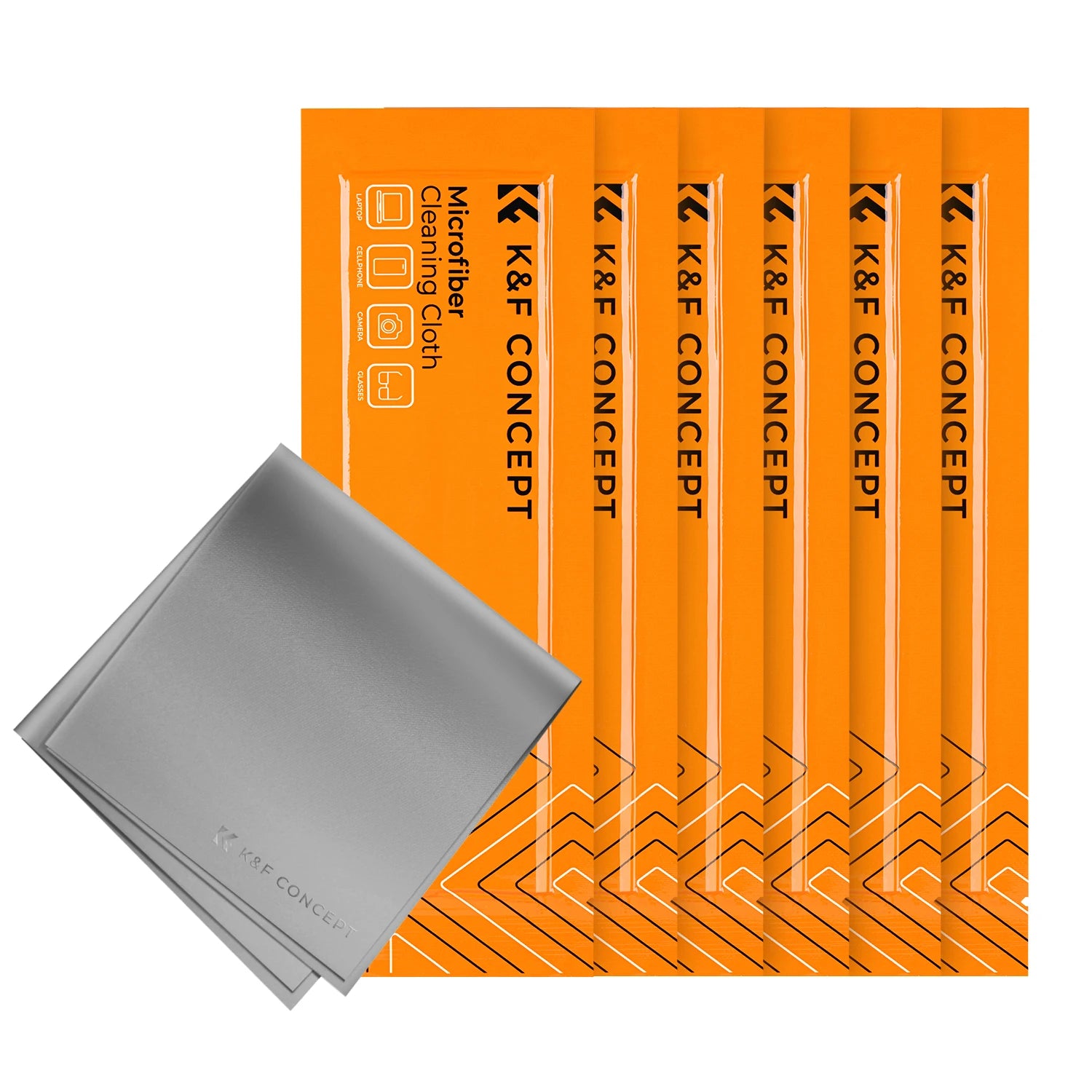 K&F Concept Microfibre Camera Cleaning Cloth Multi-Pack