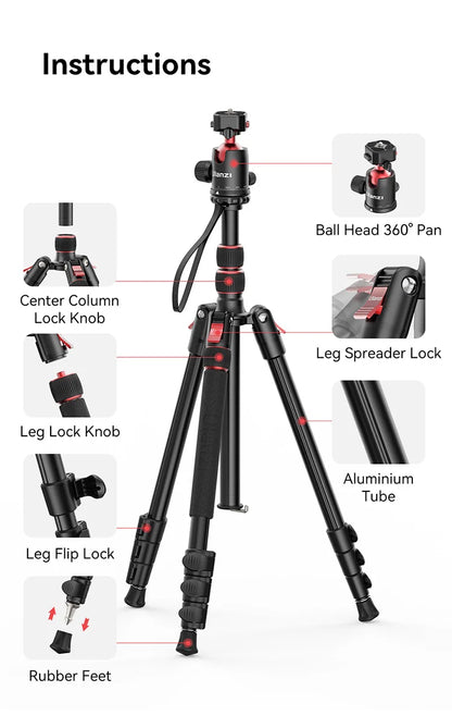 Ulanzi TT31 Claw Professional Tripod Monopod