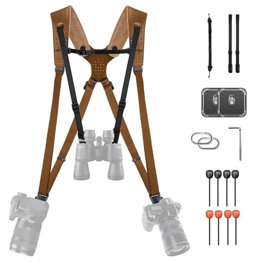 PGYTECH Camera Strap Master Leather Multi-Camera Harness