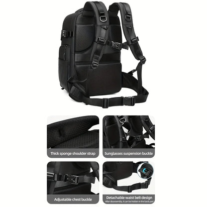 Large Drone Camera Backpack with TSA Lock