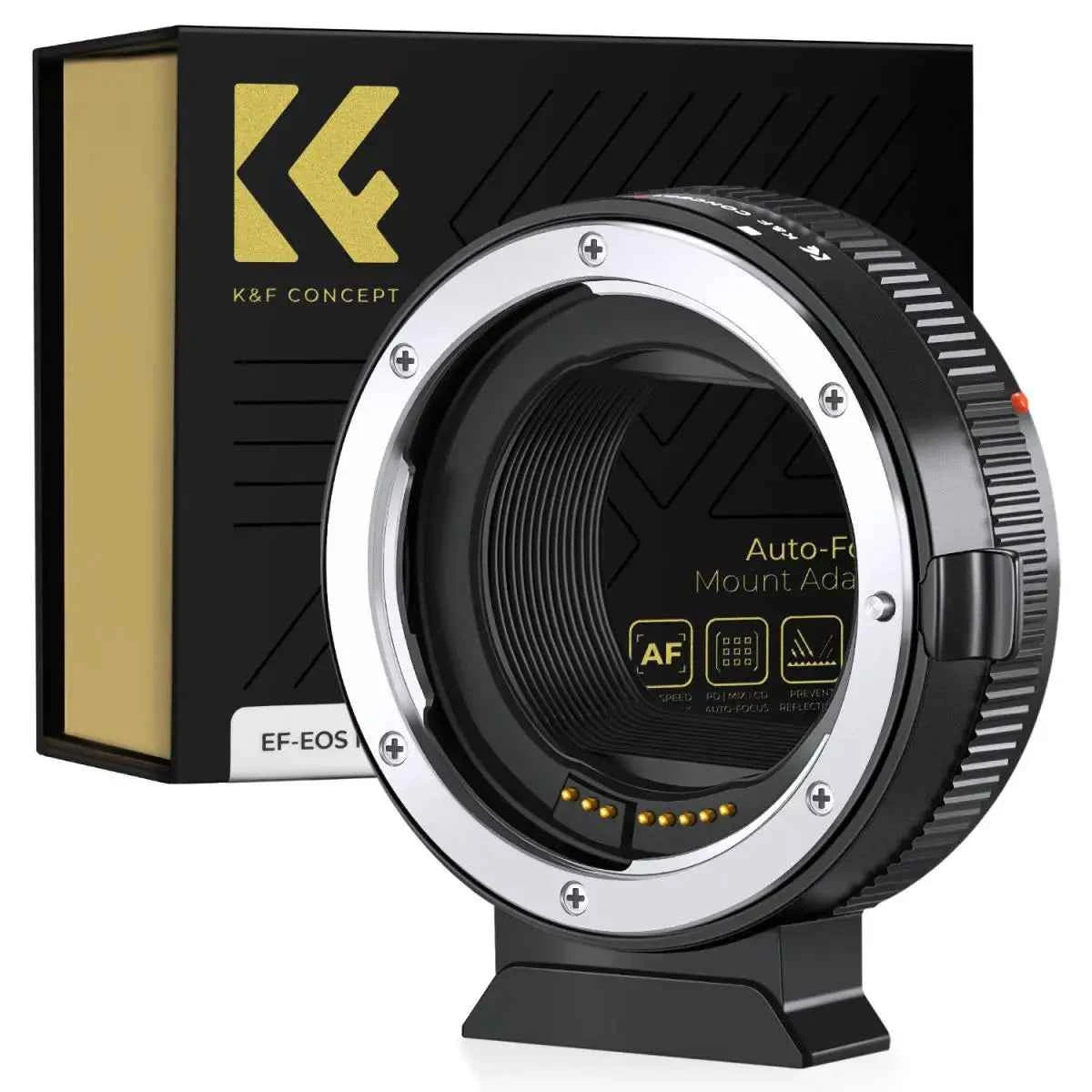 K&F Concept EF to EOS R Auto Focus Lens Mount Adapter
