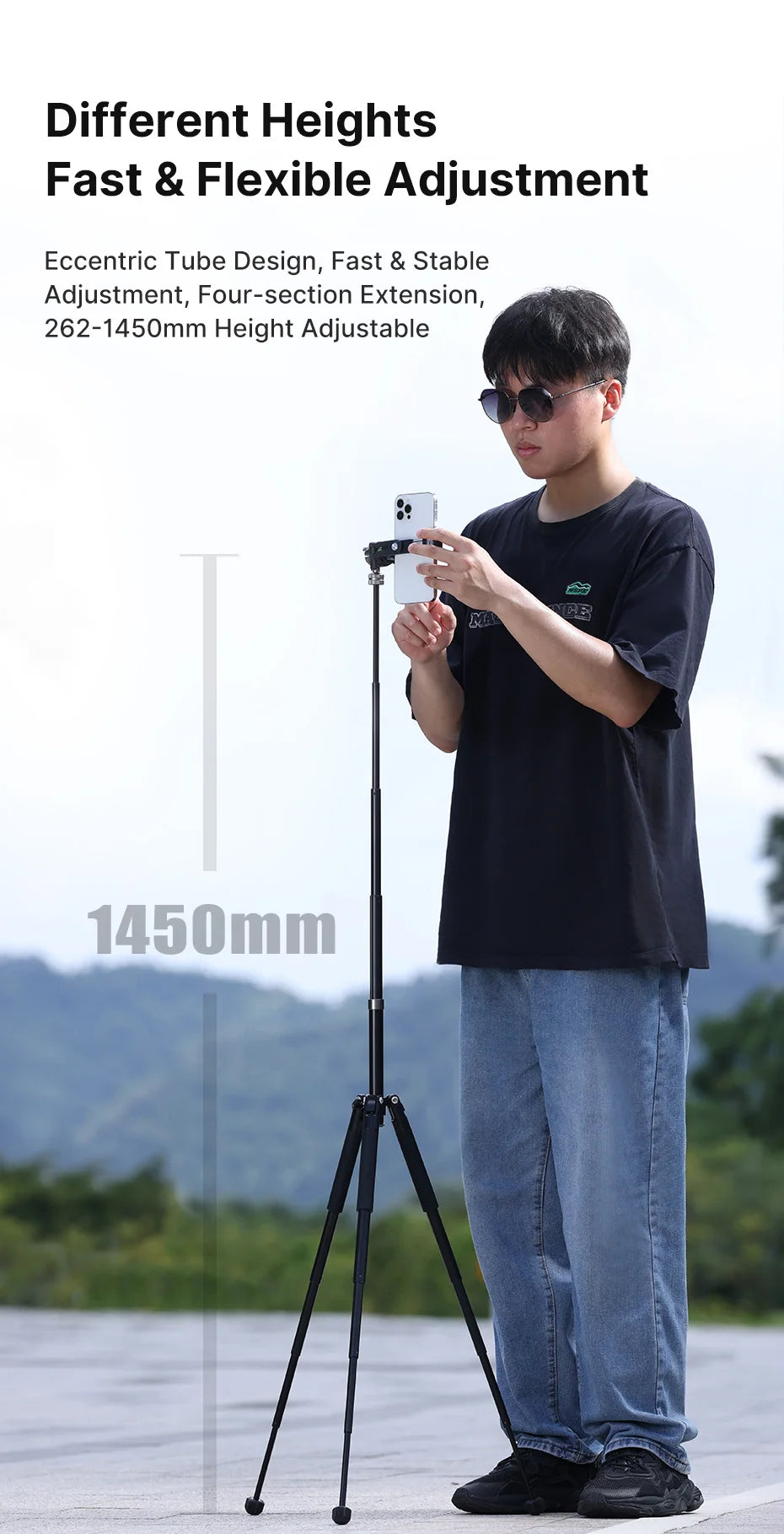 Ulanzi MT-63 26cm Mini Tripod with Panoramic Head
