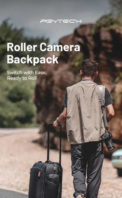 PGYTECH 2-in-1 Roller Camera Backpack