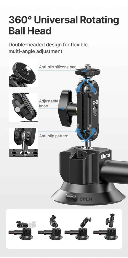 Ulanzi Suction Cup Mount