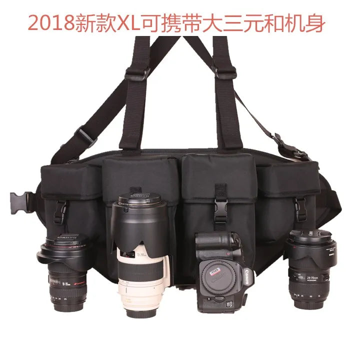 DSLR Camera Shoulder Bag M/XL/XXL