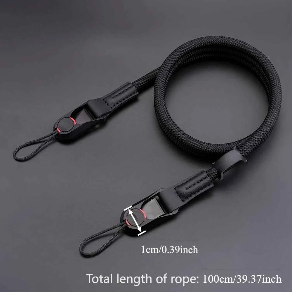 Quick Release Adjustable Climbing Rope Camera Strap