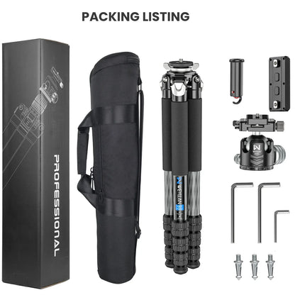 WEYLLAN UX7 Compact Carbon Fibre Travel Tripod