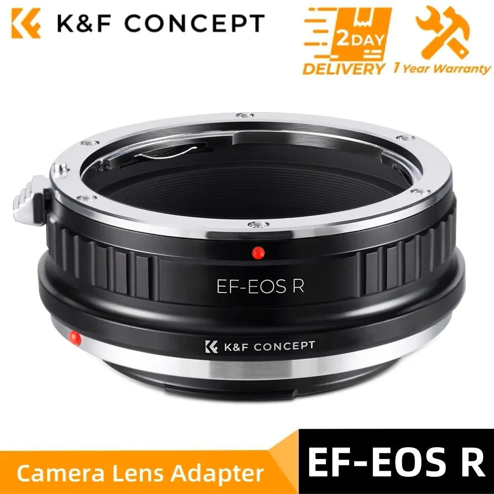 K&F Lens Mount Adapter for Canon EOS R/RF Cameras