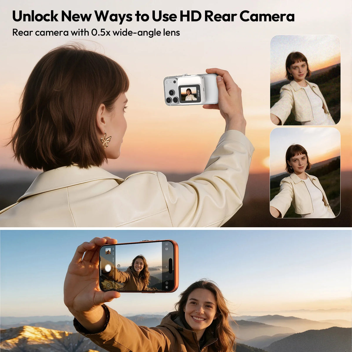 Ulanzi VM02 Wireless Selfie Monitor for Smartphones