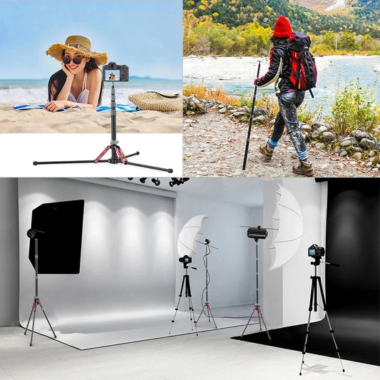 Ulanzi MT-49 Carbon Fibre Light Stand - MT-49 with U-60