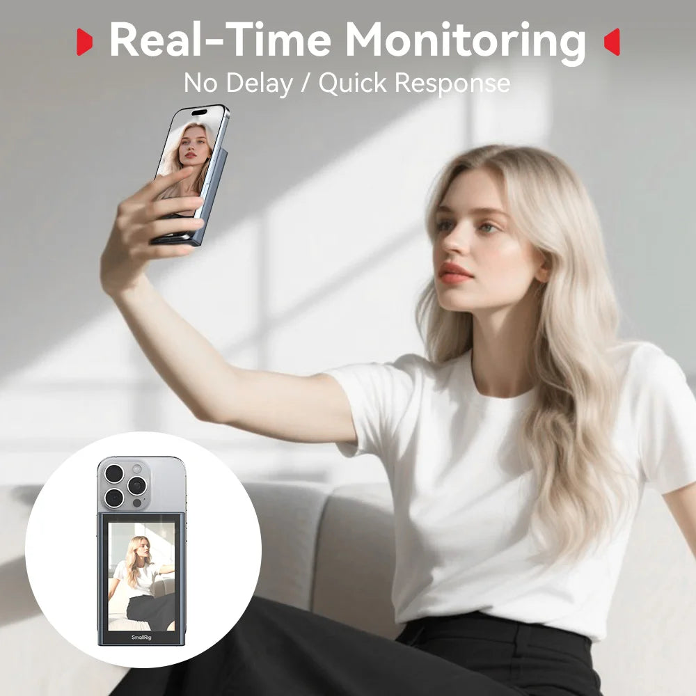 SmallRig 4851 Wireless Selfie Monitor for Smartphones
