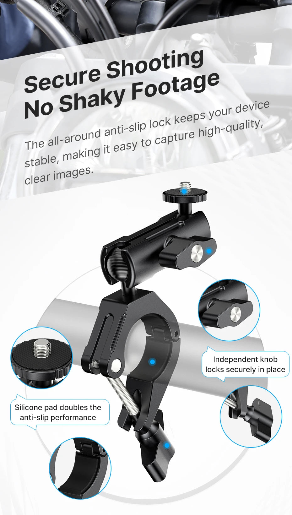 Ulanzi CM025 Action Camera Handlebar Mount