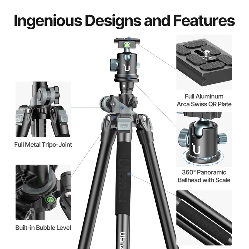Ulanzi MT-59 Professional Overhead Camera Tripod