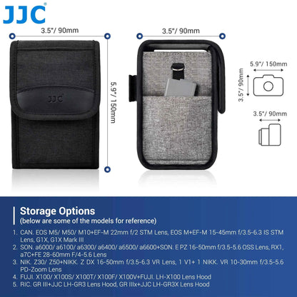 JJC OC-FX1 Compact Camera Pouch with Strap