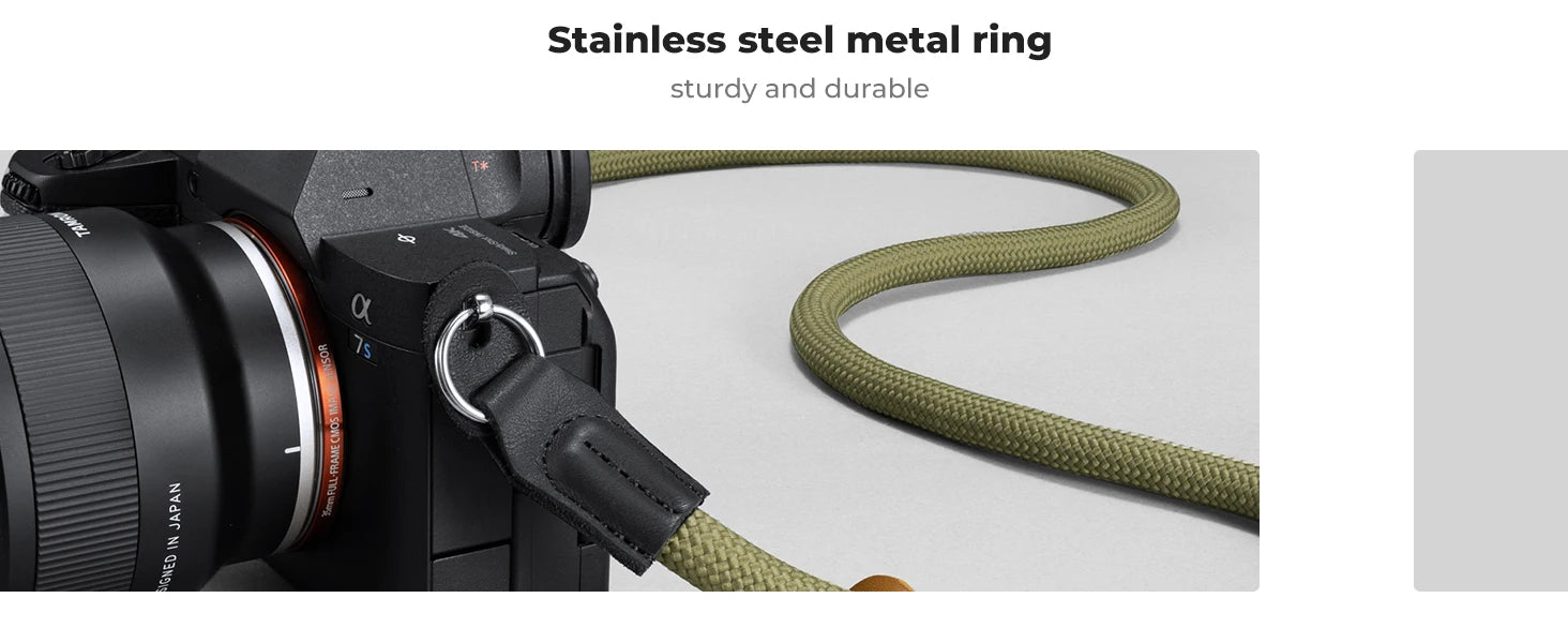 K&F Concept 100cm Round Rope Camera Strap