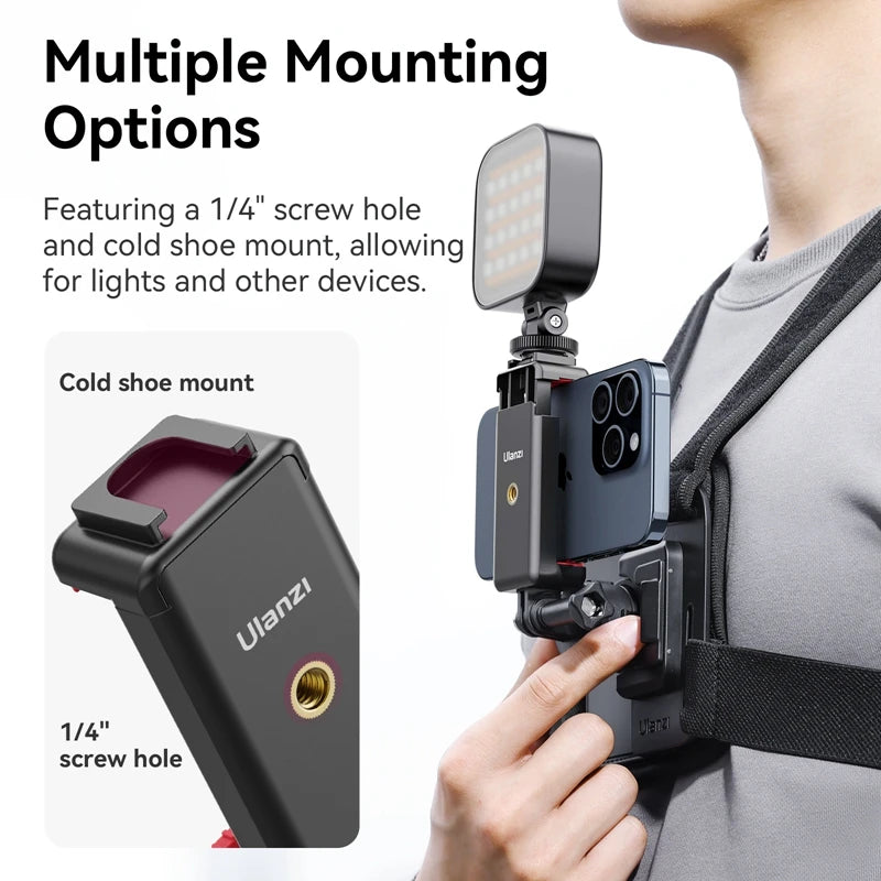 Ulanzi Go-Quick II Magnetic Chest Mount