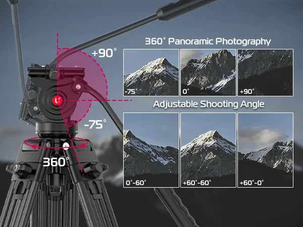 Ulanzi MT-81 Heavy Duty Aluminium Camera Tripod