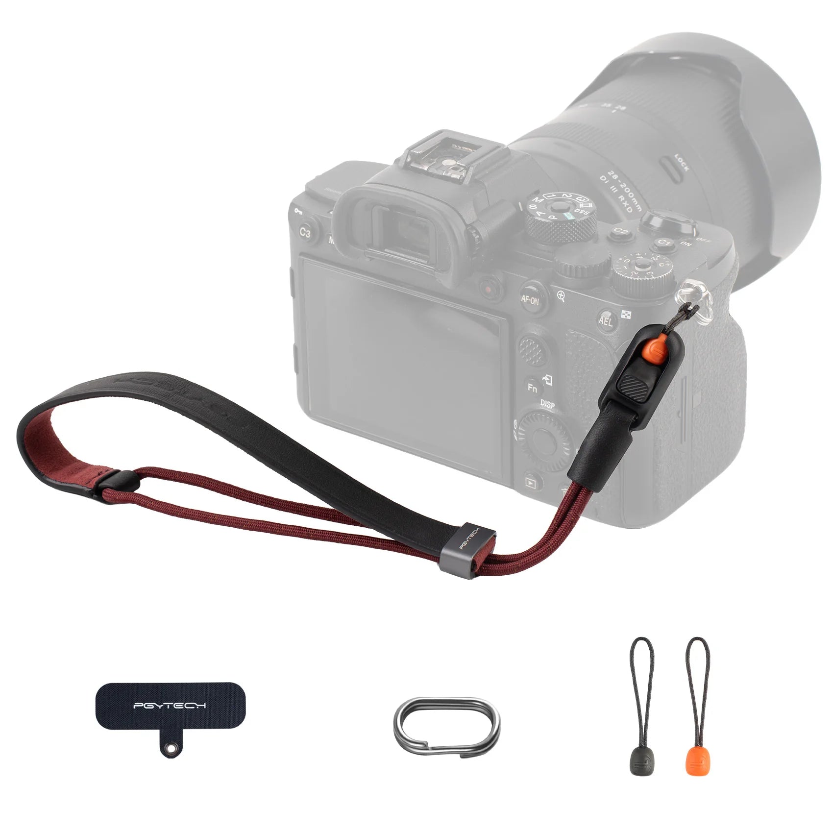 PGYTECH Camera Wrist Strap Slim – Vintage