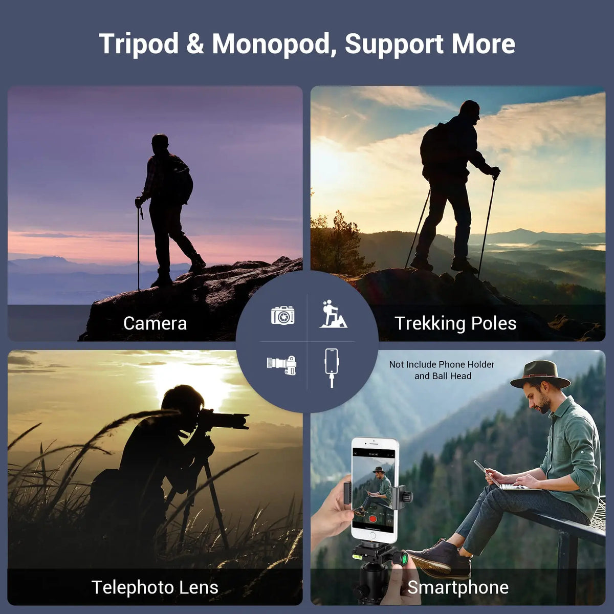 SmallRig Aluminium Camera Tripod – 3983 / 3935