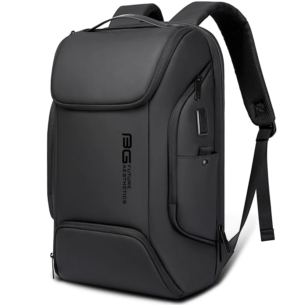 BANGE Business USB Charging 15.6-Inch Laptop Backpack