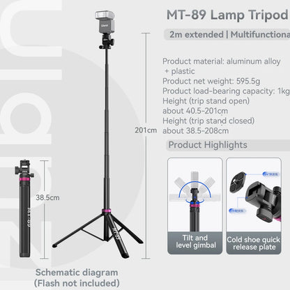 Ulanzi MT-79 2m Portable Tripod Light Stand