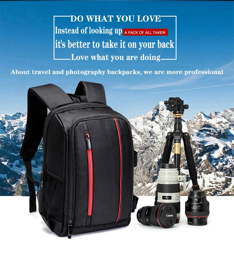 Outdoor Waterproof Camera Backpack