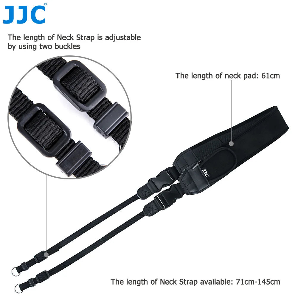 JJC Thick Camera Neck & Shoulder Strap