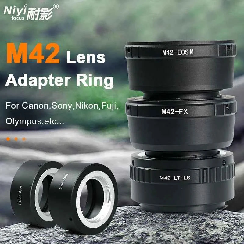 M42 Screw Lens Adapter for Mirrorless and DSLR Cameras