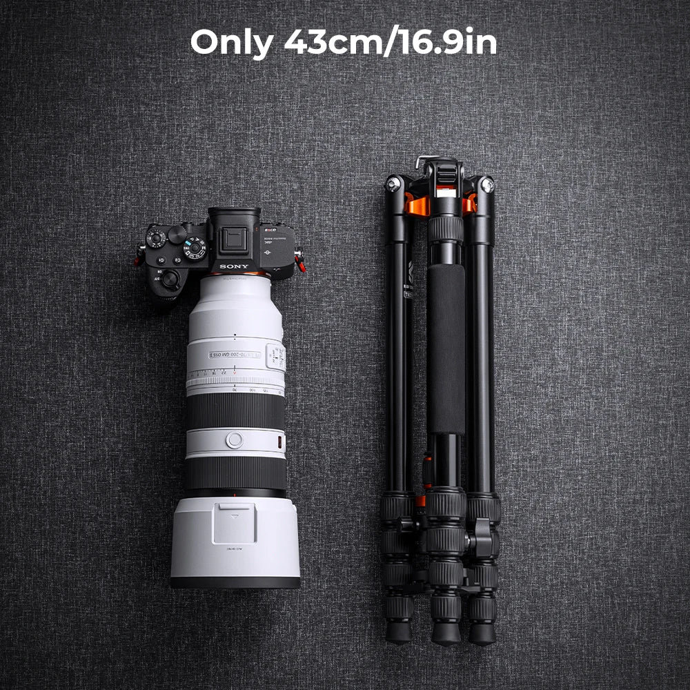 K&F Concept K255A4 68-Inch Aluminium Monopod Tripod