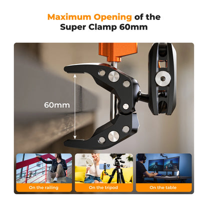 K&F Super Clamp & Magic Arm Mount