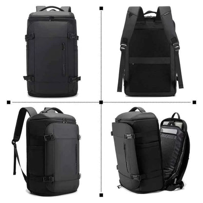 BANGE Carry On Backpack Cabin Bag Travel Backpack for Men Shoes Handle Luggage Leisure Laptop Backpack mochila para viaje cabina