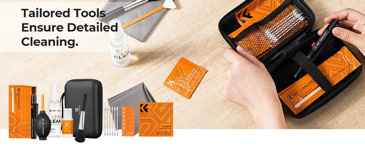 K&F Concept 25-in-1 Camera Sensor Cleaning Kit