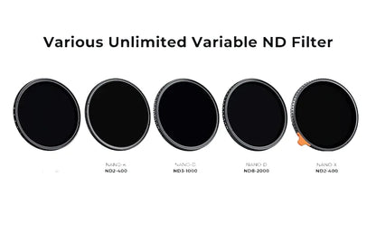 K&F Concept Variable ND Lens Filter - No blue coating / 46mm