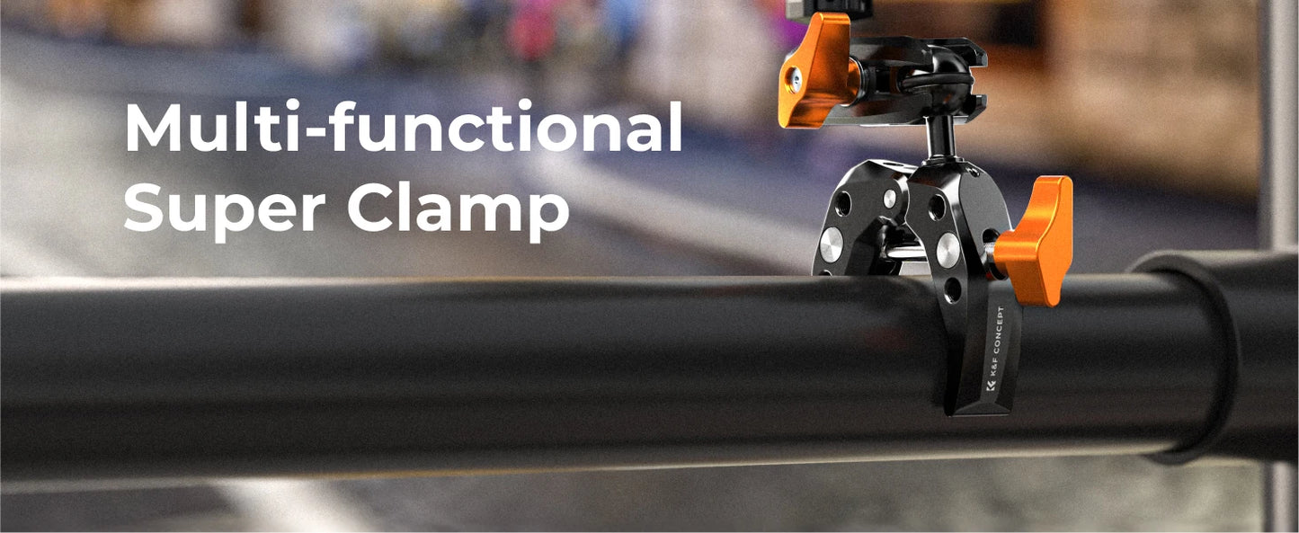 K&F Super Clamp & Magic Arm Mount