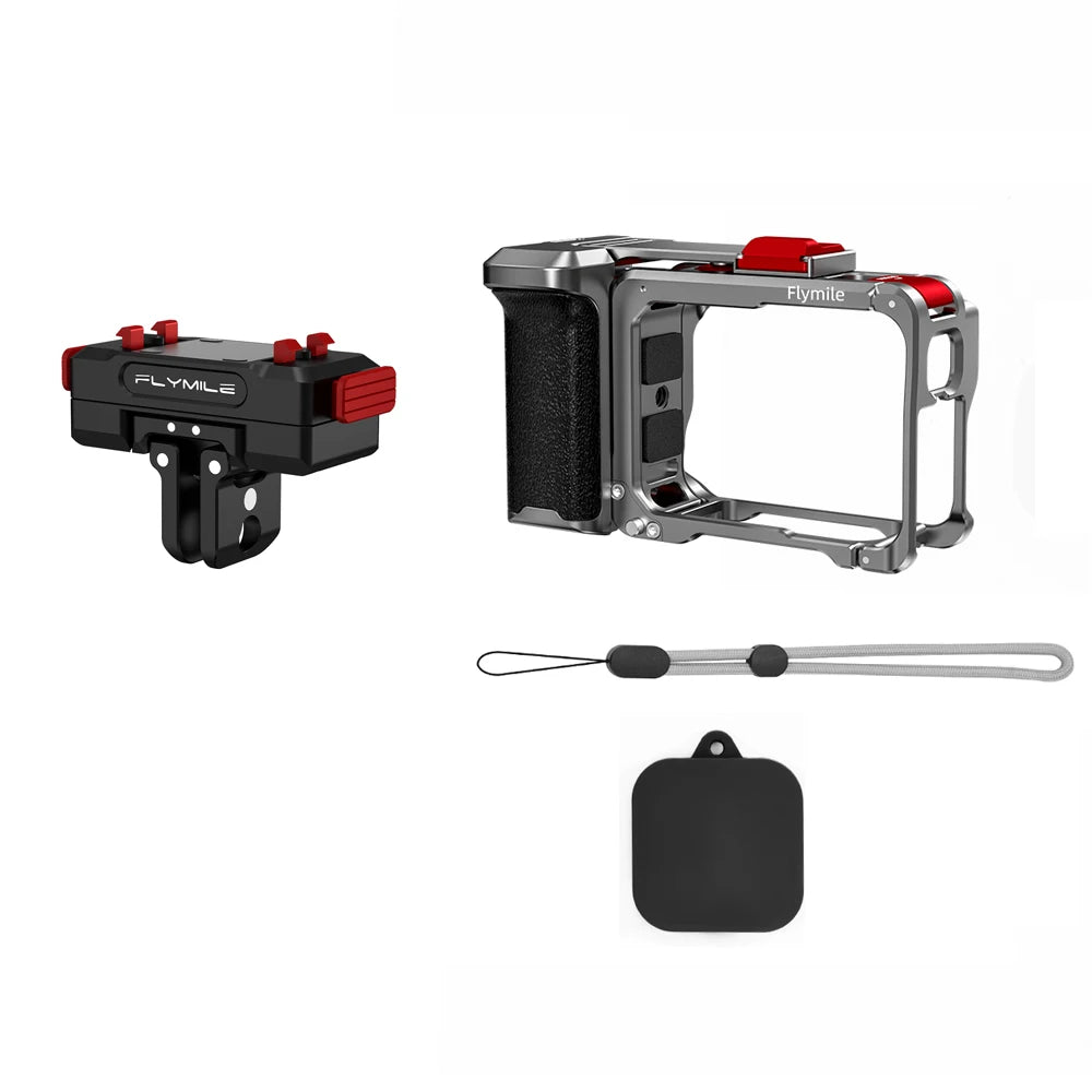 Flymile Camera Cage & Handle Grip Kit for Insta360 Ace Pro 2