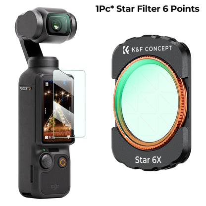 K&F Concept DJI Osmo Pocket 3 Filter & Lens Kit