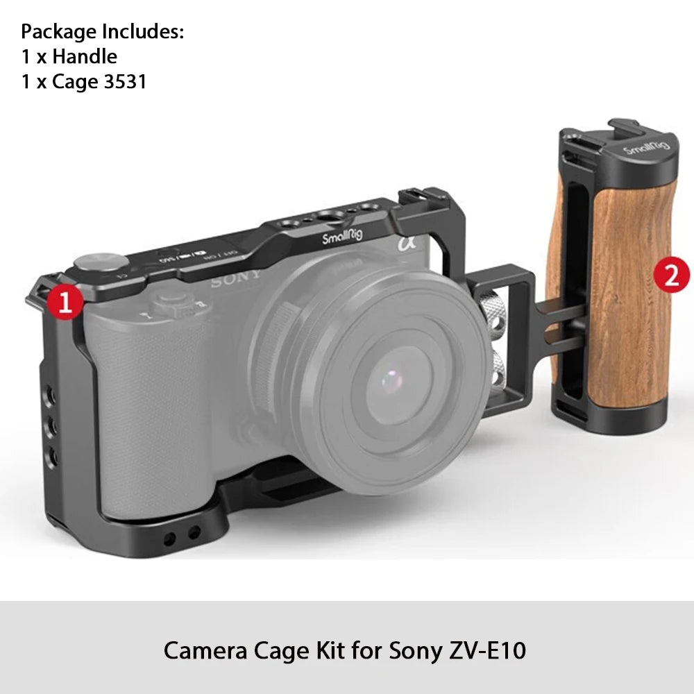 SmallRig 3538B Camera Cage Kits for Sony ZV-E10