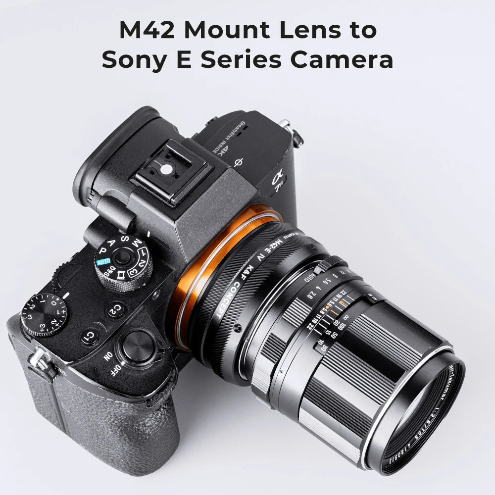K&F M42 Lens Mount Adapter for Mirrorless Cameras