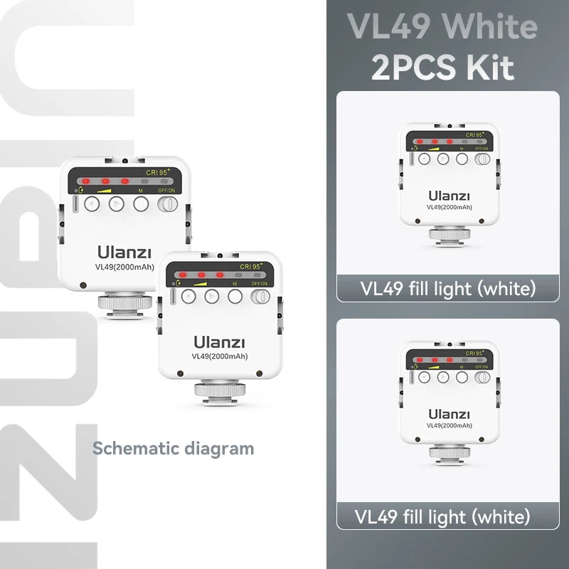 Ulanzi VL49 Mini LED Video Light