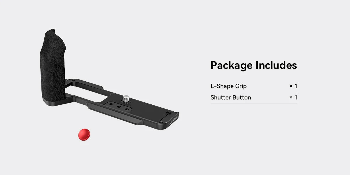 SmallRig 4260 L-Shape Grip for Fujifilm X-T5 with Shutter Button