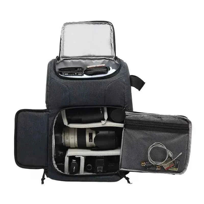 Waterproof DSLR Camera Travel Backpack