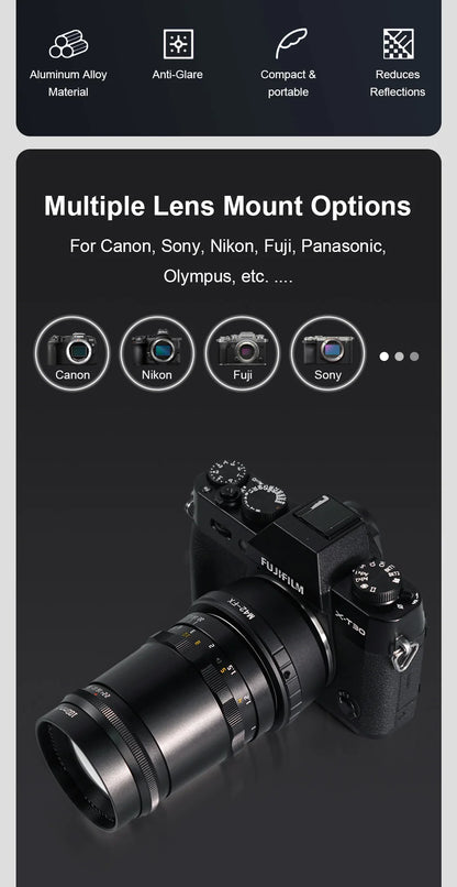 M42 Screw Lens Adapter for Mirrorless and DSLR Cameras