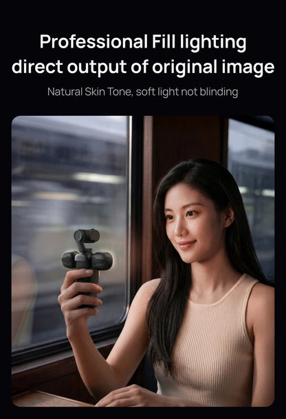 TELESIN Magnetic Mini Fill Light for DJI Osmo Pocket