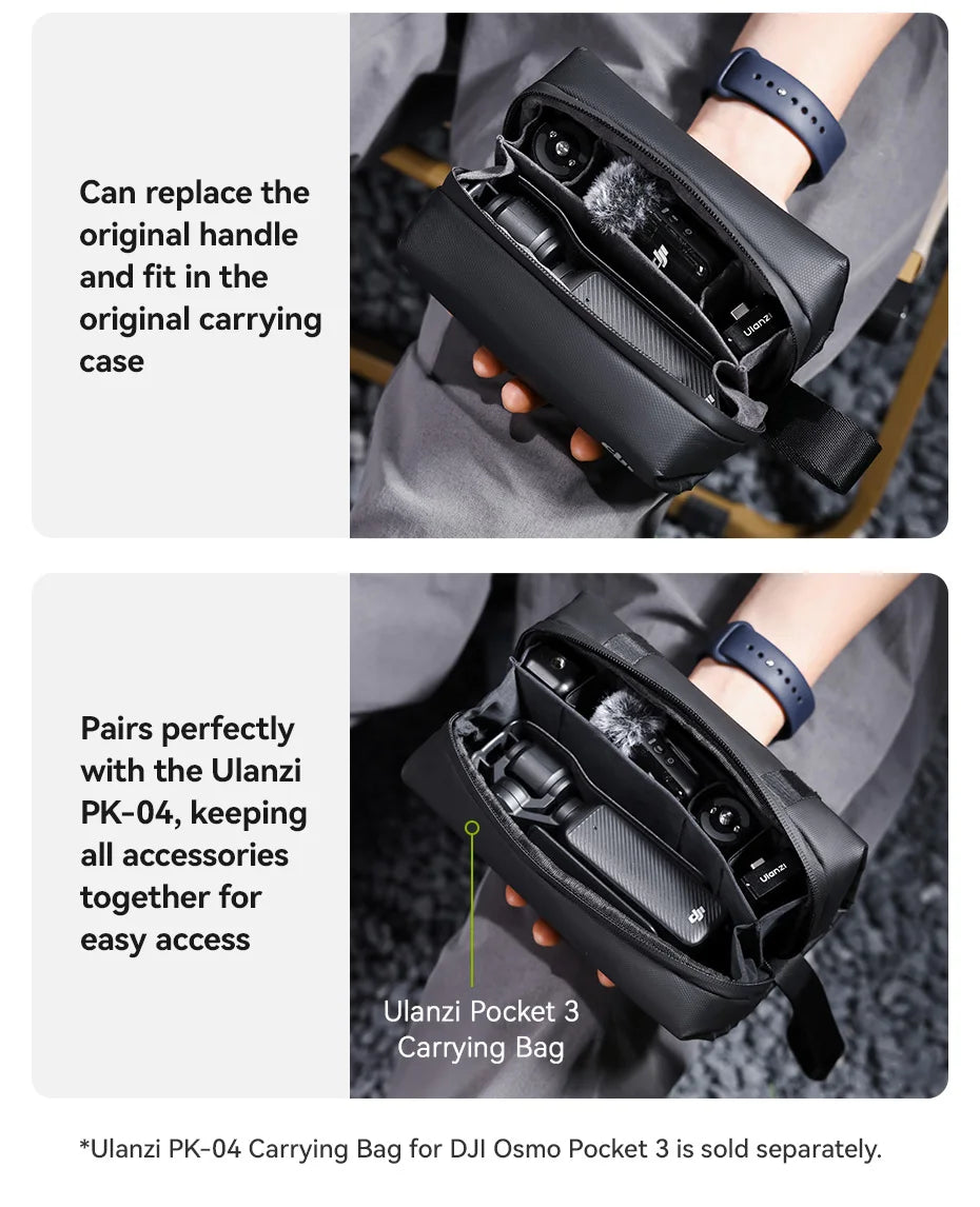 Ulanzi Mini Tripod & ARRI Base for DJI Osmo Pocket 3