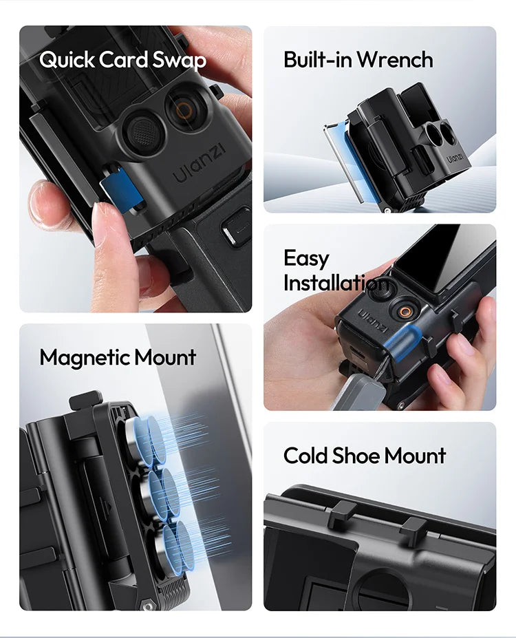 Ulanzi PK15 Magnetic Mount for DJI Osmo Pocket 3 / 4