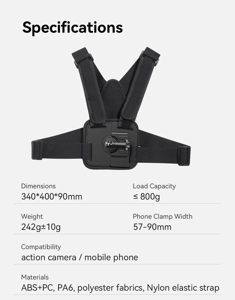 Ulanzi Go-Quick II Magnetic Chest Mount